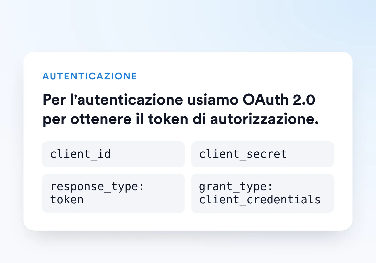 Autenticazione con OAuth 2.0, dalla documentazione API di Day.io